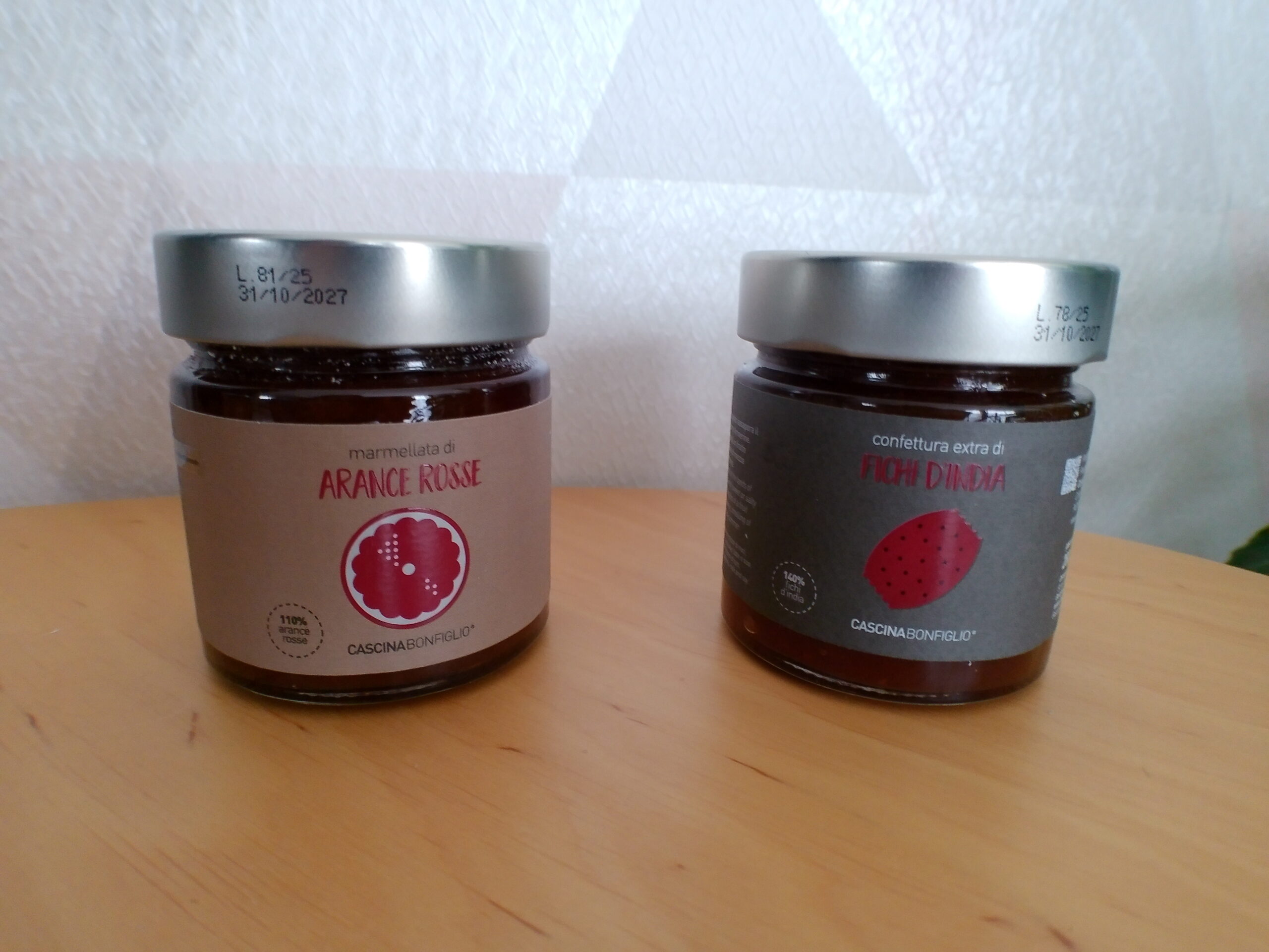 CASCINA BONFIGLIO Marmelade Pamplemousse rose et figue de barbarie CASCINA BONFIGLIO Offre 2 marmelade pamplemousse rose et figue de barbarie – Image 1