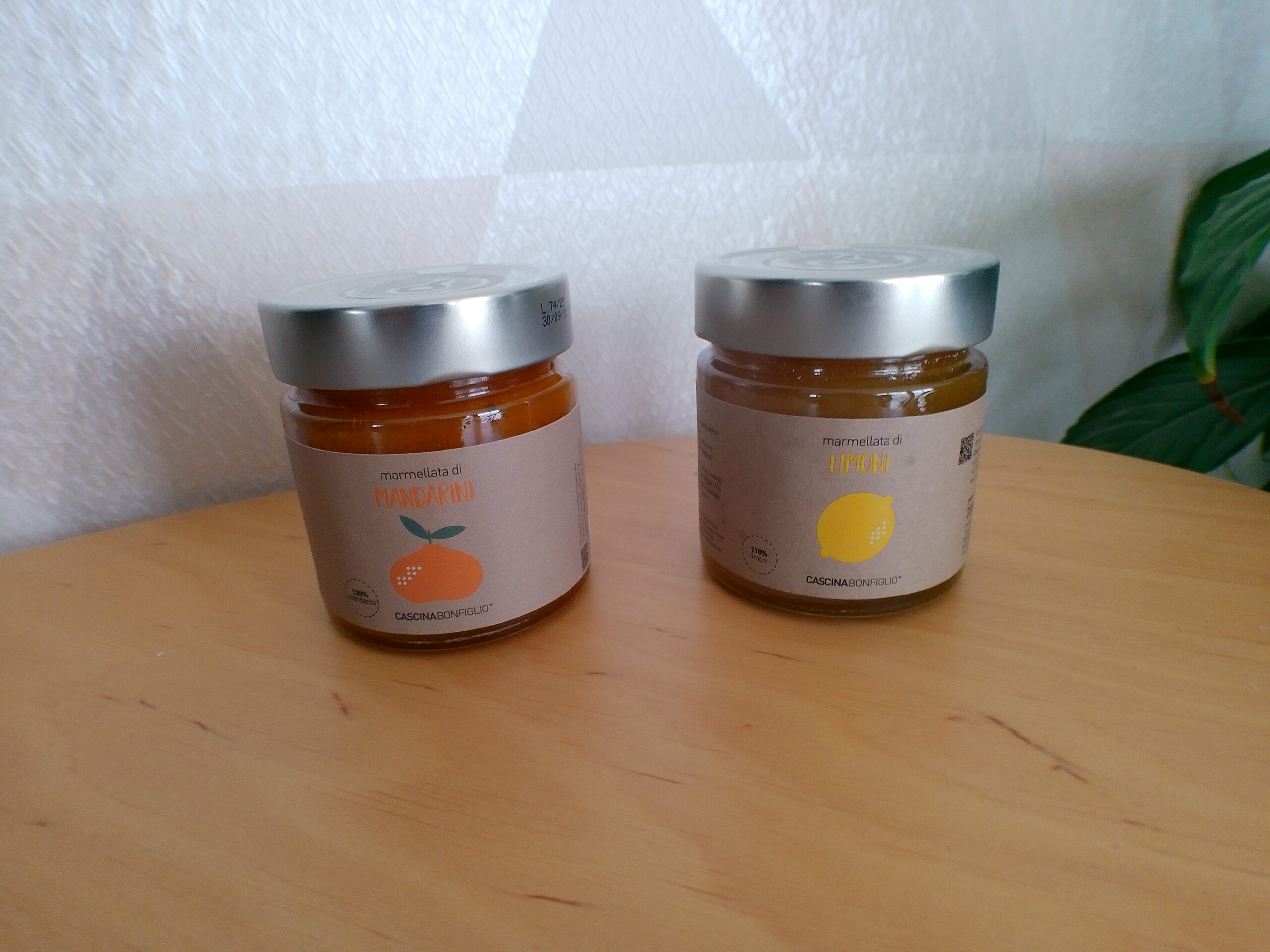 CASCINA BONFIGLIO Marmelade mandarine et citron CASCINA BONFIGLIO Offre 2 marmelades mandarine et citron – Image 1