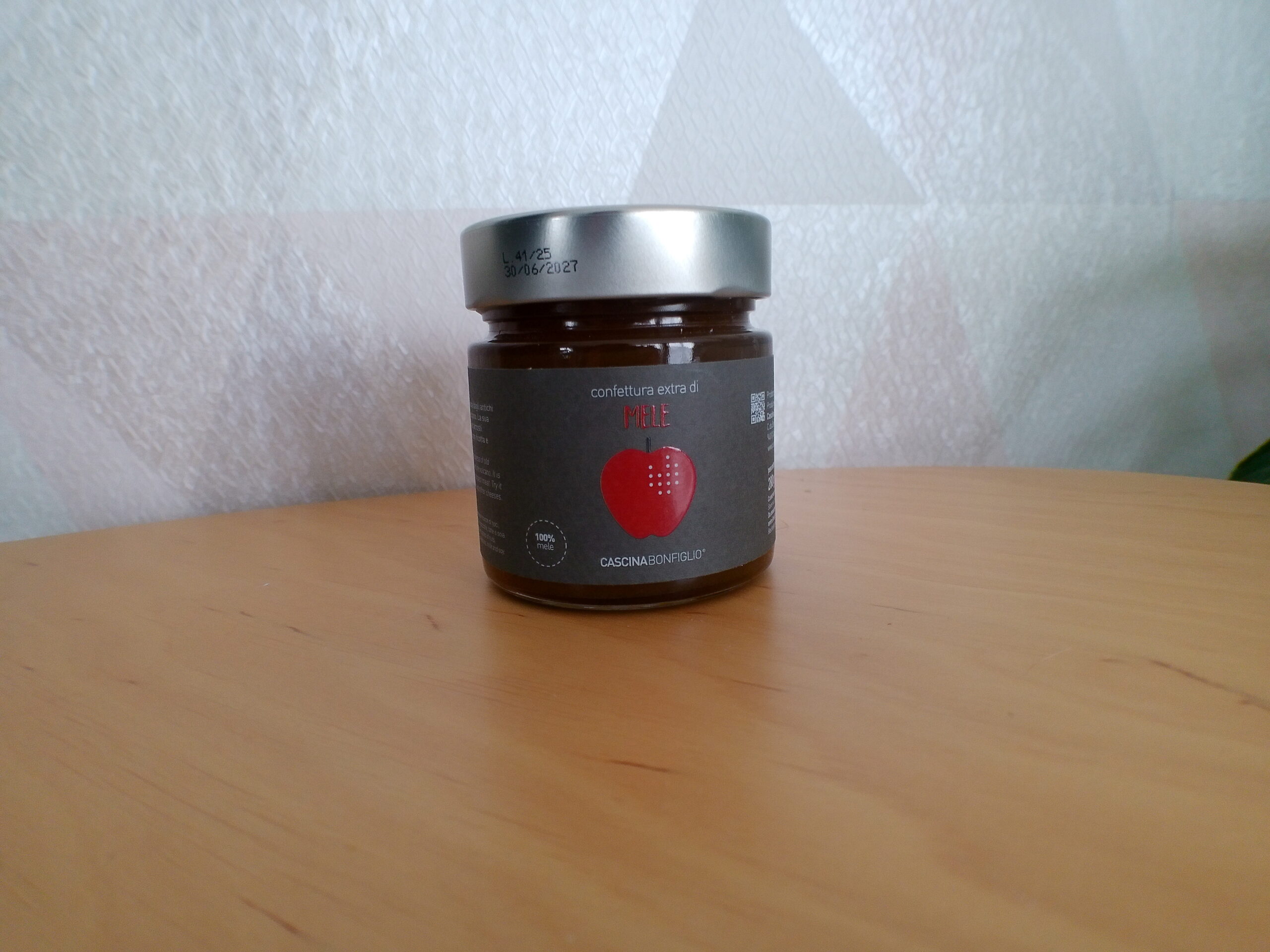 CASCINA BONFIGLIO Marmelade pomme Marmelade à la pomme – Cascina Bonfiglio – Image 1