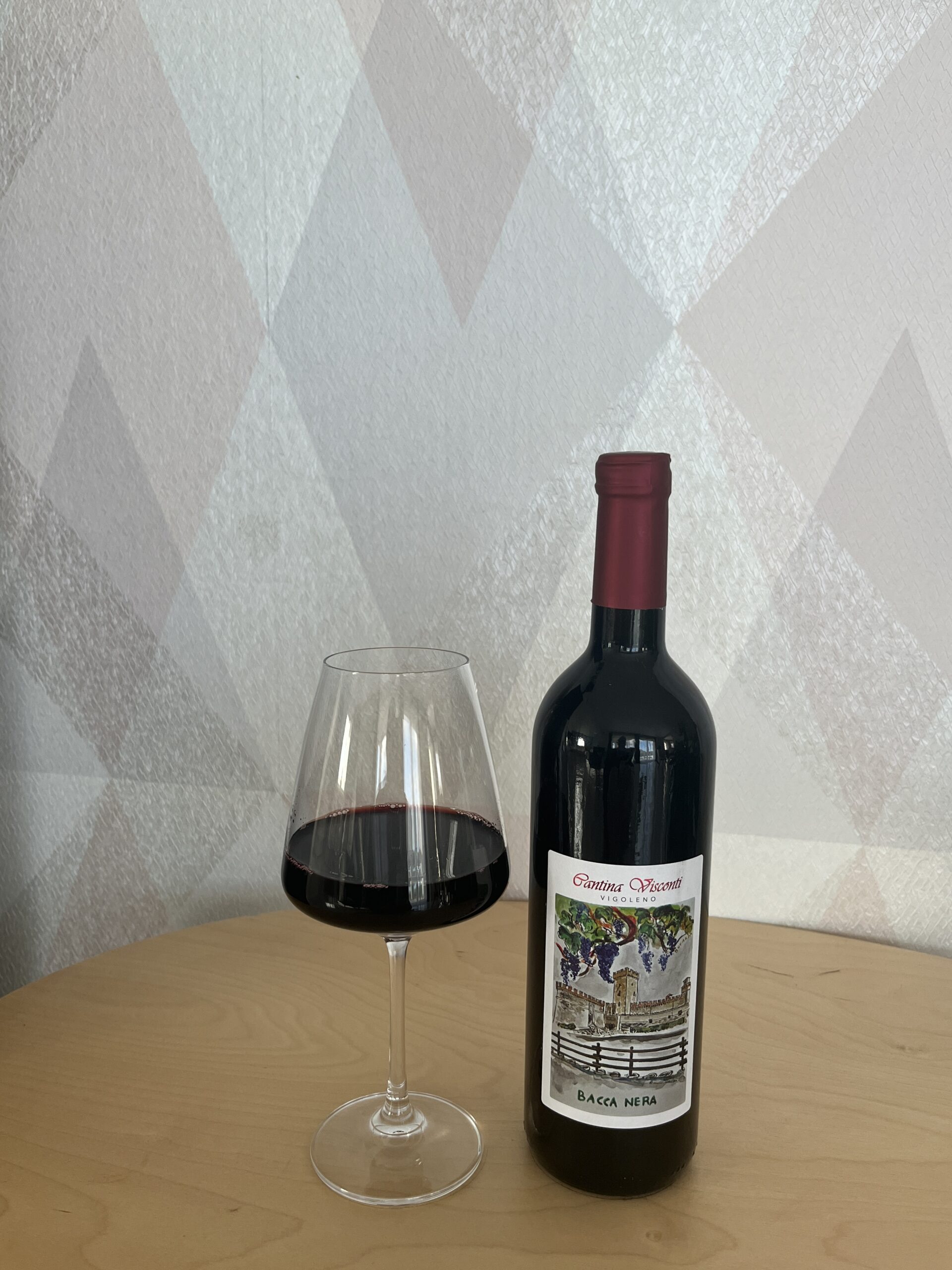 Emilie Romagne Bacca nera Bacca Nera – Cantina Visconti – IGT Emilia Rosso Frizzante – Image 1