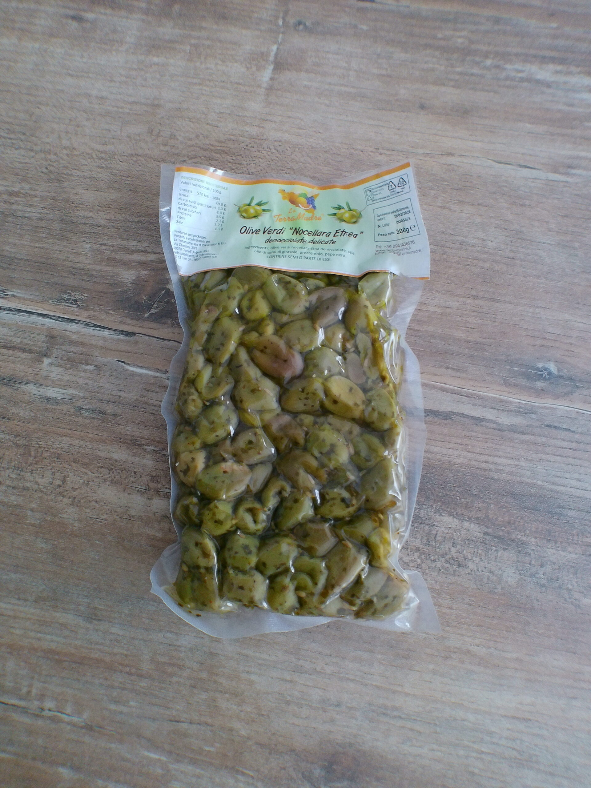 TERRA Olives vertes nocellera e etrea TERRA Olives Vertes Nocellera e Etrea – Sicile – Image 1