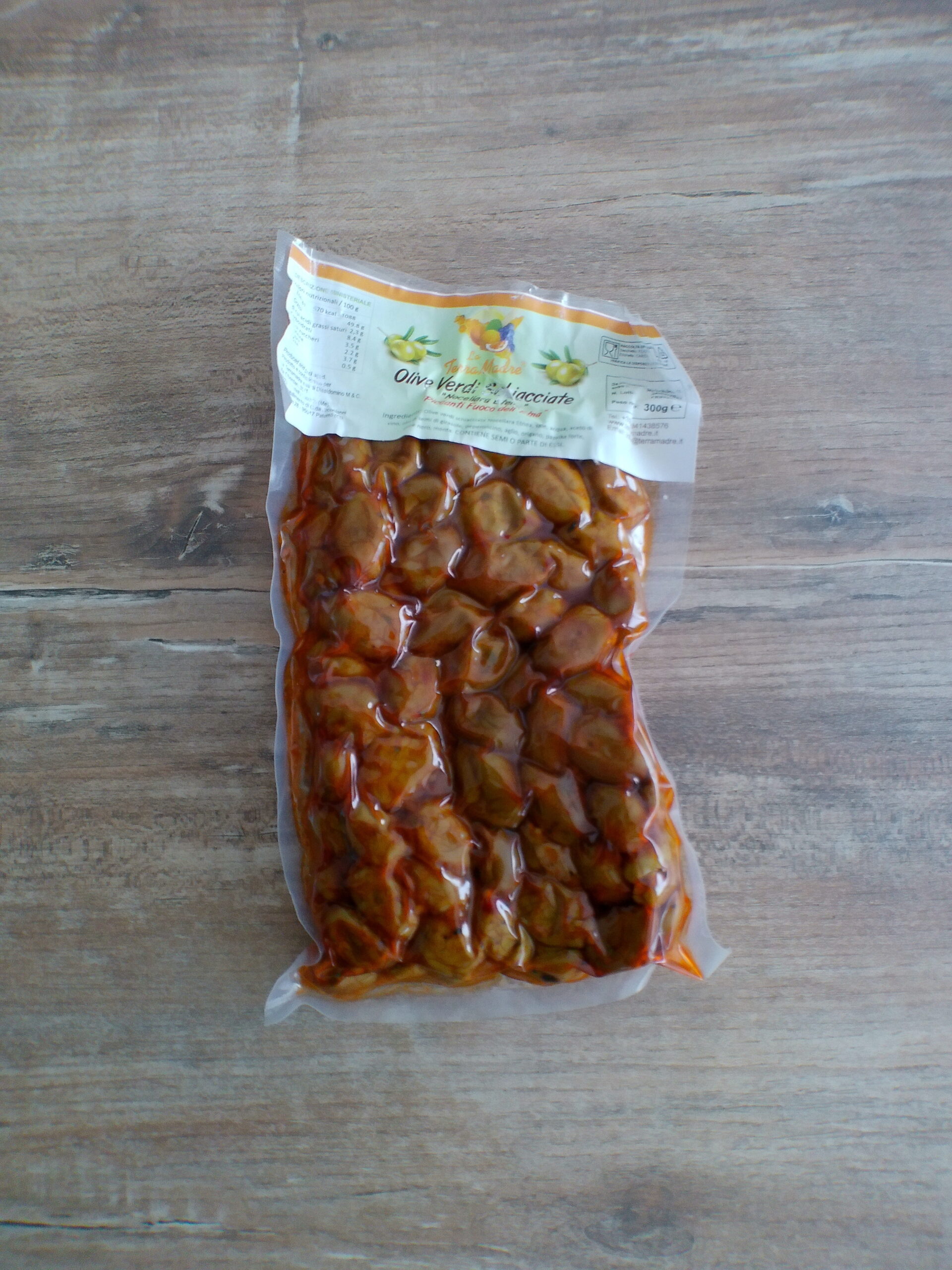 TERRA Olives vertes schiacciate TERRA Olives vertes Schiacciate – Image 1